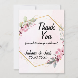 Élégante invitation de mariage minimaliste carte s