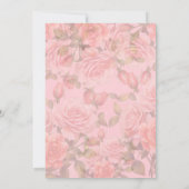 Elégante invitation de mariage moderne (Dos)