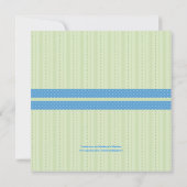 Elégante invitation de Pâques (Dos)