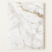 Élégante invitation en monogramme de marbre (Dos)