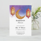 Elégante invitation Iftar (Debout devant)