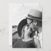 Élégante invitation noire et ocre dorée, confettis (Dos)