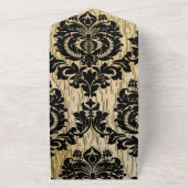 Élégante invitation victorienne royale 18e anniver (Dehors)