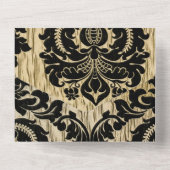 Élégante invitation victorienne royale 18e anniver (Verso)