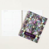 Elegante iriserende meisjesachtige glitter planner (Display)