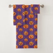 Elegante Jack O' Lanterns Bad Handdoek (Insitu)