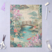 Elegante Japanse thema collage decoupage Tissuepapier (Craft)