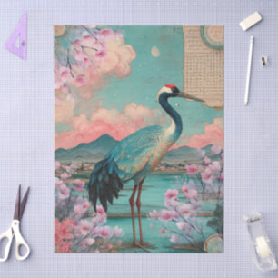 Elegante Japanse thema decoupage crafting Tissuepapier
