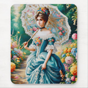 ~ Elegante  jonge vrouw ~ Mousepad Muismat