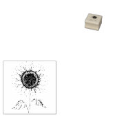 Elegante Journal Scrapbooking Bruidsbloem Rubberstempel (Gestempeld)