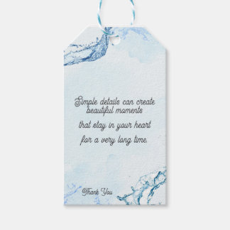 Elegante kaartlabeltags voor cadeaus, huwelijksgun cadeaulabel
