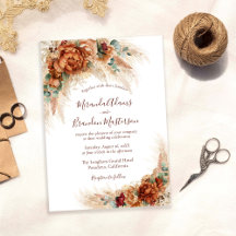 Elegante kalligrafie Romantische bloemrijke Boho b