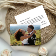 Elegante kalligrafie script foto bruiloft