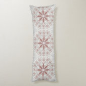 Elegante kant Bloemen Body Kussen (Achterkant (Verticaal))