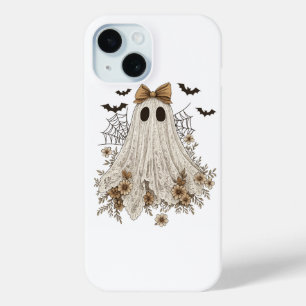 Elegante kant geest met boog   Floral Ghost