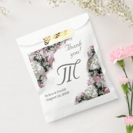 Elegante katholieke bruidsuitnodiging bedankzakje