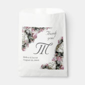 Elegante katholieke bruidsuitnodiging bedankzakje (Voorkant)