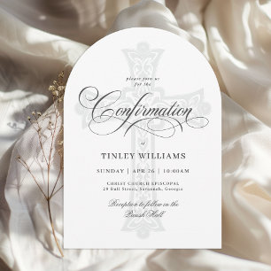 Elegante Keltische kruis religieuze bevestiging Kaart