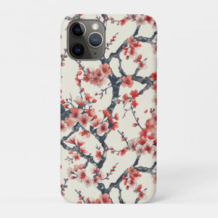 Elegante kersenbloesem naadloos patroon (13) iPhone 11 pro hoesje