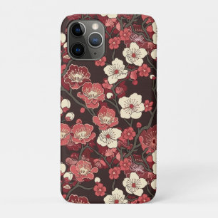 Elegante kersenbloesem naadloos patroon (16) iPhone 11 pro hoesje