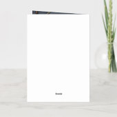 Elegante Kerst Kaart Series (Achterkant)