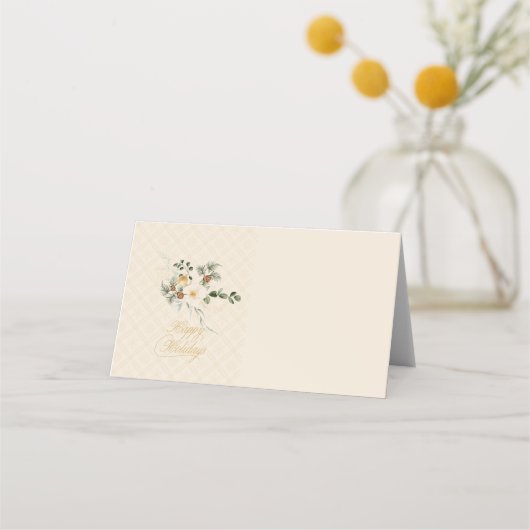 Elegante Kerst Onderhoudend dienblad (Voorkant)