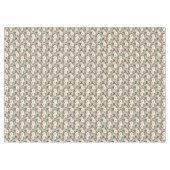 Elegante Kerst Witte Rozen & Rode Winter Berry Tafelkleed (Voorkant (Horizontaal))