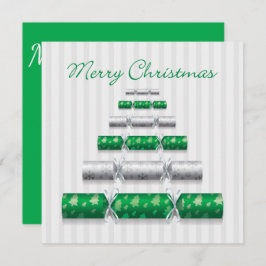 Elegante kerstbonbons kaart