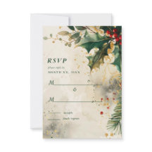 Elegante Kerstbruiloft Hulst & Klimop Gouden Accen