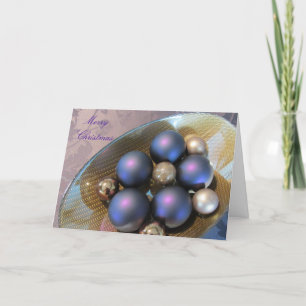 Elegante Kerstdecoraties Feestdagen Kaart