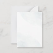 Elegante kerstfeest uitnodiging (Achterkant)