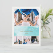 Elegante kerstkaart kaart (Staand voorkant)