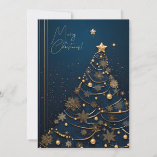 Elegante kerstkaart serie