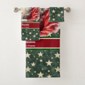 Elegante Kerstman Badhanddoek Kerstset Bad Handdoek (Insitu)