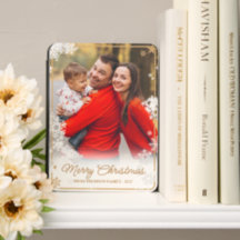 Elegante Kerstmis Overlay Foto Sneeuwvlok