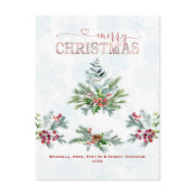 Elegante Kerstmis Typografie