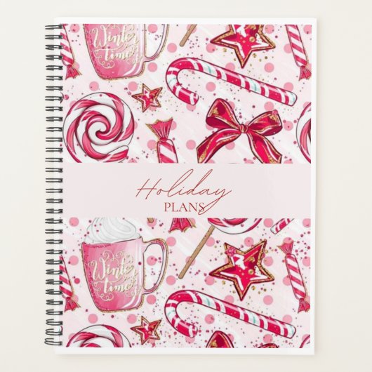 Elegante kerstplanner planner (Voorkant)