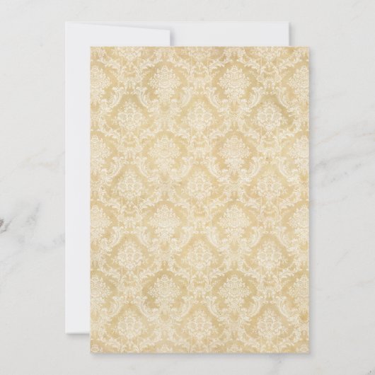 Elegante kerstscriptdiner / feestuitnodiging kaart (Achterkant)