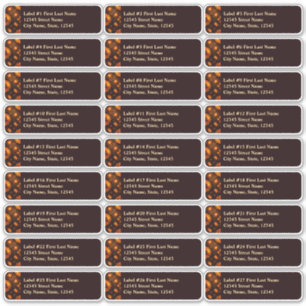 Elegante Klassieke Boho Moderne Gouden #901 Trouwd Sticker