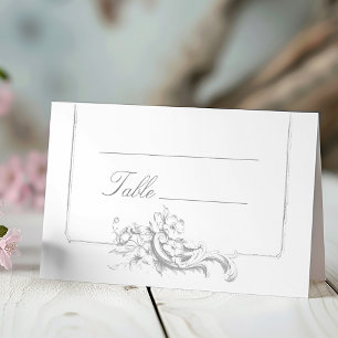 Elegante klassieke Franse rococo floraal