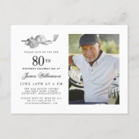 Elegante klassieke Golf 80e verjaardag Party Foto