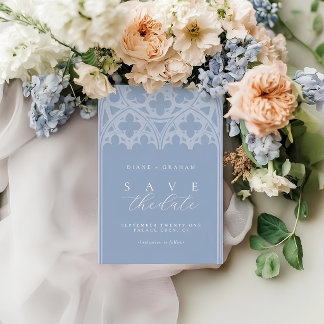 Elegante Klassieke Gotische Kathedraal Forever Blu Save The Date