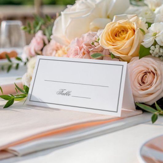 Elegante klassieke kalligrafie bruiloft