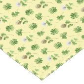 Elegante klavers korte tafelloper (Hoek)