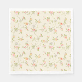 Elegante kleine Rozen Servet