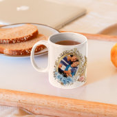 Elegante koffiemok met klassiek gouden rand - Desi Latte Mok