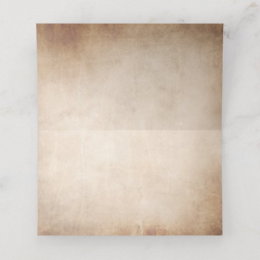 Elegante Koningsblauwe Roze Gouden Kroon Perkament (Binnenkant ongevouwen)