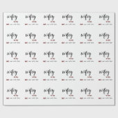 Elegante koppels jubileum wapping papier (Vlak)