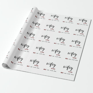 Elegante koppels jubileum wapping papier