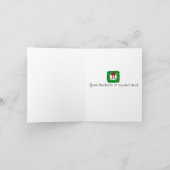 Elegante krans bedankt (Binnen)